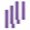 Purple, variant on White Black Kitchen Dish Towels for Drying Dishes Set of 3, Modern Gradient Vertical Stripes Geometric Waffle Weave Microfiber Hand Tea Bathroom Towels Quick Dry & Absorbent Towel 15.7x23.6