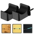thumbnail image 6 of HAMPPLIES Sword Display Stand Sword Holder Wall Mounted Black ABS 1 Set, 6 of 8