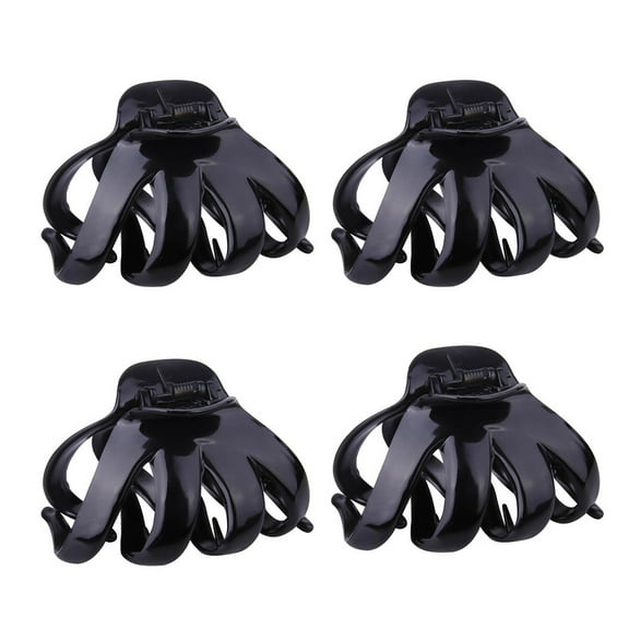 4PCS Large Grip Octopus Clip Spider Hair Claw Octopus Jaw Hair Claw Clips for Thick Hair