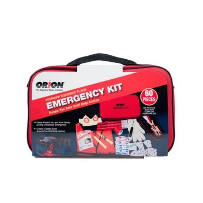 Orion 8907 Premium Roadside Flare Emergency Kit