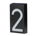 thumbnail image 1 of Luz de número de casa solar Placa de dirección iluminada por LED para casas Números de dirección Señ Tomshoo Luz de número de casa, 1 of 2