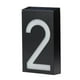 thumbnail image 1 of Luz de número de casa solar Placa de dirección iluminada por LED para casas Números de dirección Señ Tomshoo Luz de número de casa, 1 of 2