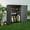 Dark Gray, variant on ZYJOYY 60 Cu.Ft Plastic Outdoor Storage Shed with Floor, Waterproof Resin Patio Storage Cabinet with Lockable Doors for Garden Tools & Pool Supplies, Grey