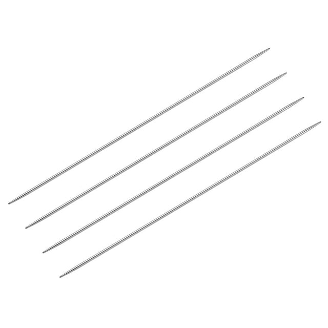 Unique Bargains 2 Pairs 2.8mm Double Pointed Knitting Sweater Needle Set, 9.84 Inches Length