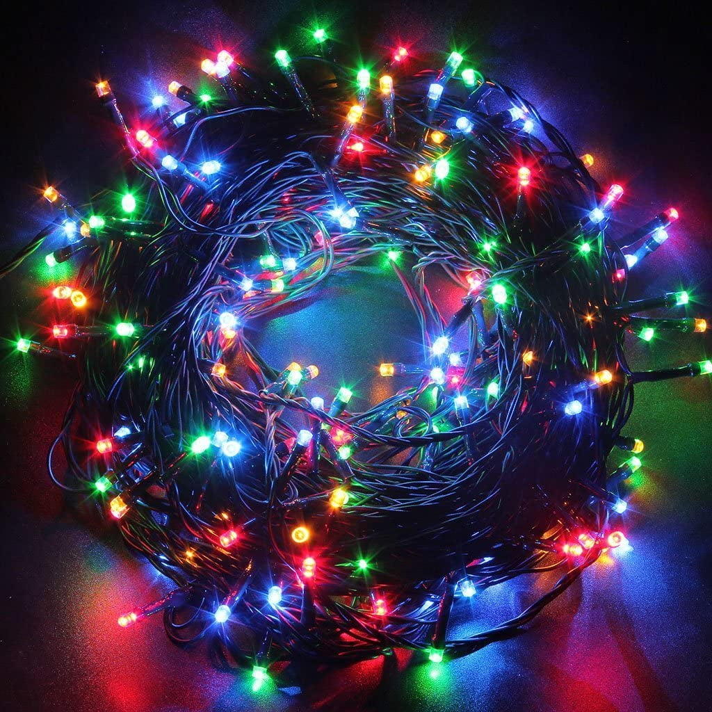 LED String Lights Fairy Twinkle Lights with Multi Flash Modes & Tail