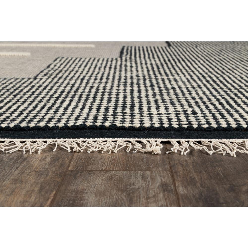 Skyline Decor Novogratz by  Karl Jules Hand Woven Wool Area Rug. Black 2' X 3' 2' x 3' Indoor,Accent,Handmade