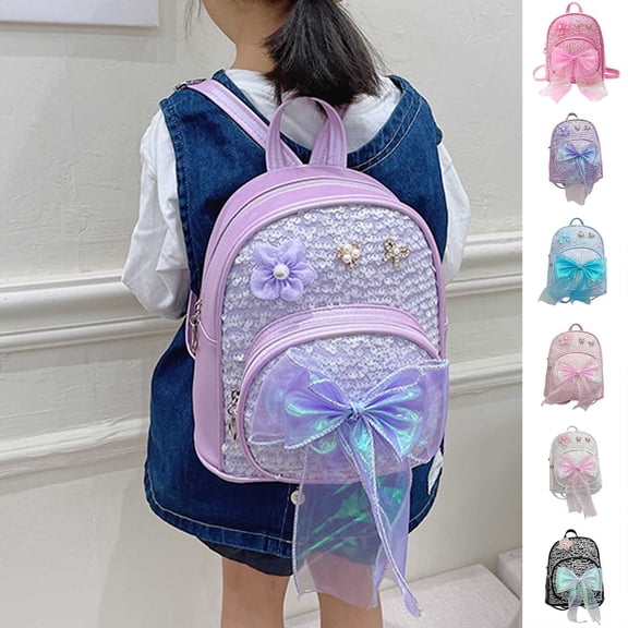 ibiyuan School Backpacks Sequin Design Stylish Durable Lightweight School Bag for Ages 3rd 4th 5th 6th, Daycare, Leisure, Daily Campus