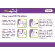 Otostick Baby - 2 Pack Discreet Ear Correctors for Ear Pinning Without Surgery - 8 Count per Pack