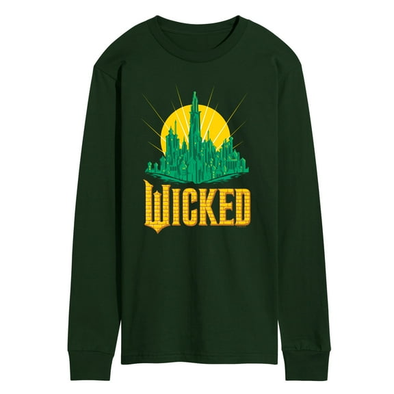 Wicked: Part 2 - Emerald City - Men's Long Sleeve Graphic T-Shirt