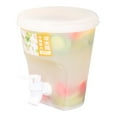 thumbnail image 3 of Distributeur de Boissons Froides avec Robinet et Couvercle pour Rangement de Cuisine et Réfrigérateur 1 Gallon 15 Litres Contenant de Boisson pour Limonade Eau, 3 of 8