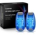 thumbnail image 1 of 2pcs Led Flashing Light, Safety Light For School Bag Bike Light, Running Light For Joggers Night Work Blue, 1 of 5