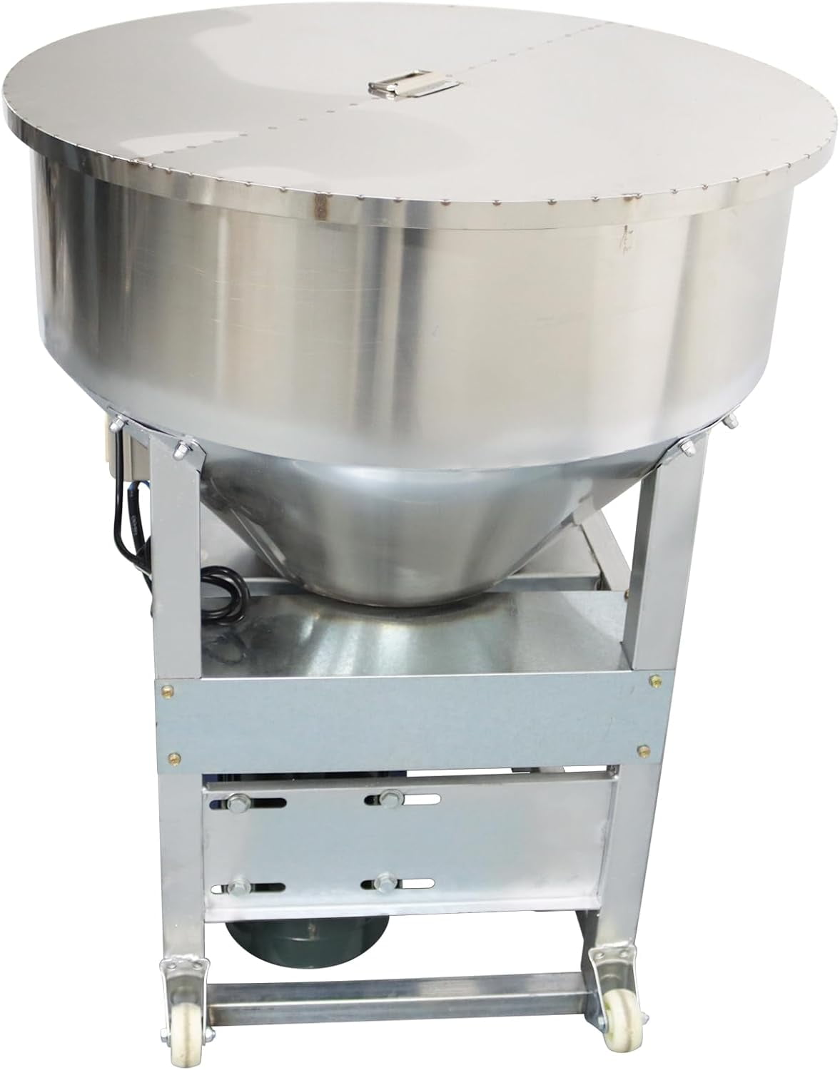 110LBS Stainless Steel Vertical Particle Feed Fertilizer Mixer for Farm Factory Use Mixer