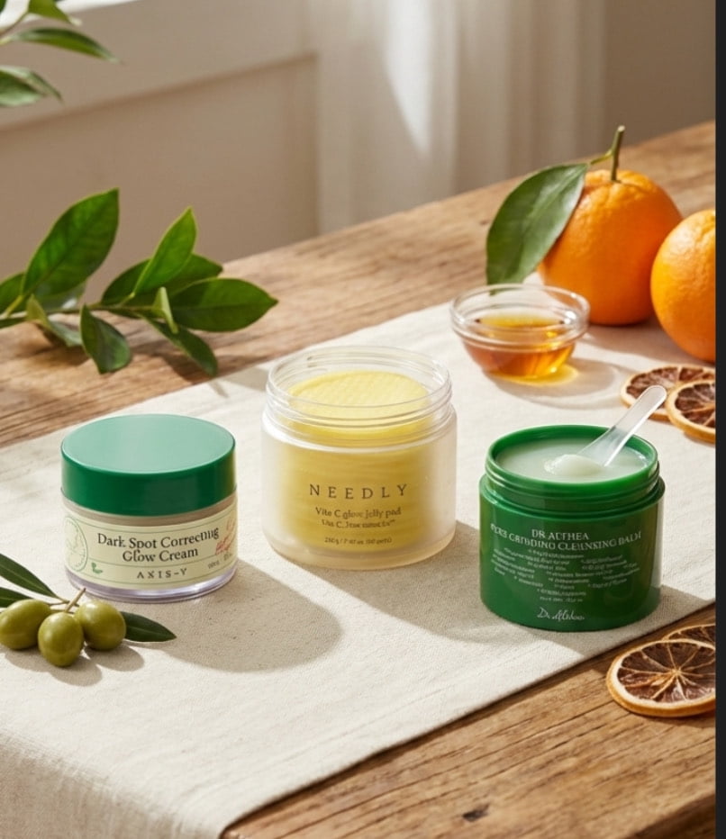 Dark Spot Cream, Vita C Glow Pads, and Cleansing Balm 3  Sets
