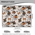 thumbnail image 7 of Qpednta Pumpkin Cobweb Cargo Liner 29"x39" All Weather Trunk Mat for SUV, Polyester Carpet Non-Slip Backing Machine Washable Water Resistant Rear Trunk Protector Universal Fits Sedan Truck, 7 of 7