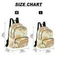 thumbnail image 2 of FORMRS Mini Backpack Purse for Women Quilted Travel Daypack Casual Shoulder Bag, Beige Clouds, 2 of 7
