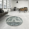 thumbnail image 3 of Ahgly Company Indoor Rectangle Contemporary Iron Gray Abstract Area Rugs, 5' x 8', 3 of 6