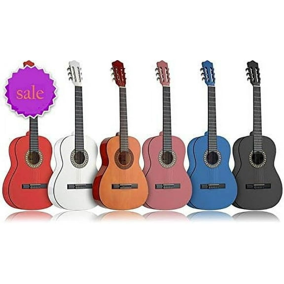 Kids Guitar - Kids Educational Toy - National Standard Products (Pink)