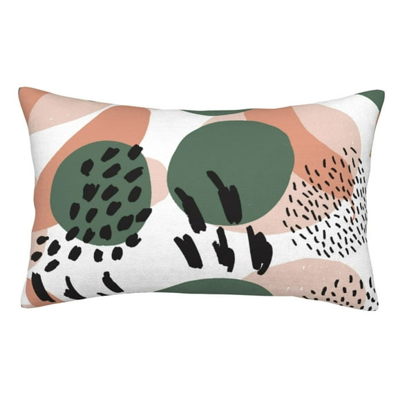 Eflxamz Cushion Cover Case Abstract Boho Throw Pillow Case Decorative Throw Pillow Cover for Home Sofa Office 20x30 inch