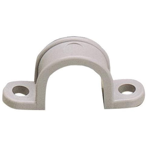 Gardner Bender GCC-310 2-Hole Heavy Duty Conduit Strap, 1.315 In, Plastic, Gray, 1-Inch, Grey, 10 Count