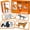 Safari, variant on Quokka Puzzles for Toddlers Ages 2-4 – Jigsaw Puzzles with 16 Matching Pairs of Wood Animals – Memory Matching Puzzles for Kids 3 6