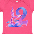 thumbnail image 4 of Inktastic 2nd Birthday Mermaid Tail Boys or Girls Baby Bodysuit, 4 of 5