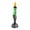 Green, variant on BinKFF Halloween Black Taper Flameless Candles with Ghost Hand Candlesticks and Remote Timer, Battery Operated Taper Candles with Holder and 3D Flame for Halloween Decor