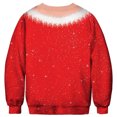 thumbnail image 5 of Sudaderas de Cuello Redondo de Navidad Para Mujer Sudaderas Con Capucha Estampado de Moda Tops Blusa de Manga Larga Odeerbi ODB192300, 5 of 5