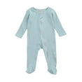 thumbnail image 1 of SUNSIOM Enfant Col Roulé Cou Manches Longues Foot Wrap Bébé Combinaison, 1 of 10