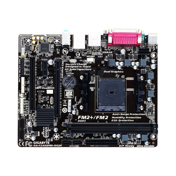 Gigabyte GAF2A68HMDS2H 1.0 motherboard micro ATX Socket FM2