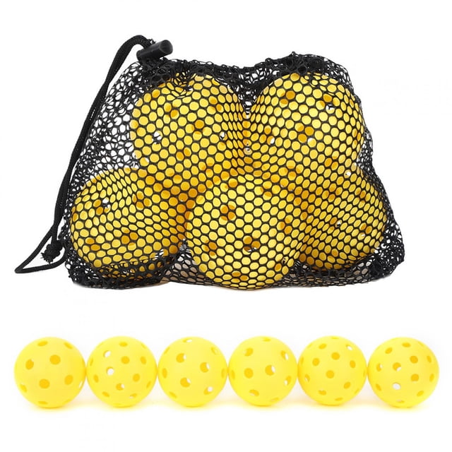 Pickleball Accessory,Environmental Protection PE Yellow PE Pickleball Ball Sports Equipment Unbeatable Value