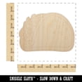 thumbnail image 2 of Taco Tuesday Wood Shape Unfinished Piece Cutout Craft DIY Projects - 6.25 Inch Size - 1/8 Inch Thick, 2 of 7
