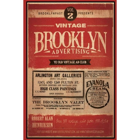 Vintage Brooklyn Advertisements Vol 2 (Series #2) (Paperback)