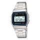 thumbnail image 1 of Reloj pulsera digital Casio A158 con correa de acero inoxidable color plateado - fondo gris/negro, 1 of 6