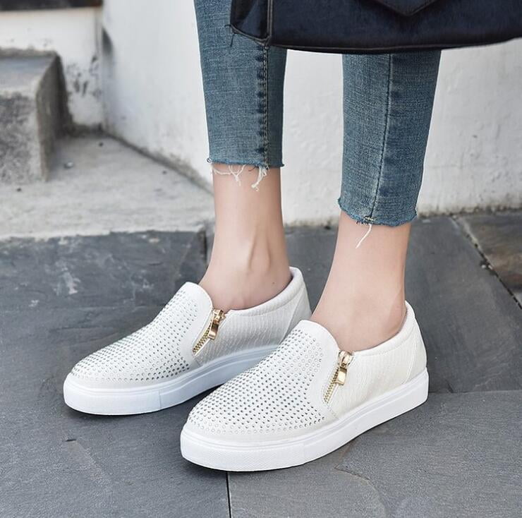 comfy canvas sneakers