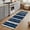 Blue White, variant on Small Door Mat Indoor Outdoor 15.7"x23.6", Pink Pumpkins Fall Absorbent Non Slip Entry Rug, Watercolor Thanksgiving Low Profile Welcome Mat for Front/Side Door Apartment Entrance Bathroom