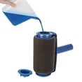 thumbnail image 4 of Herramienta de cepillo con mango de cepillo, herramienta de decoración de pintura de pared práctica azul, cepillo de rodillo de pintura para pintura casera TUNC Sencillez, 4 of 5