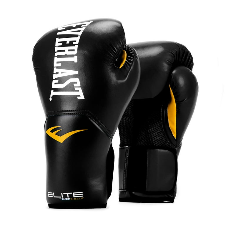 Everlast Elite Training Gloves Black 8 Oz. 