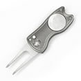 thumbnail image 2 of relayinert Golf Pitch Repair Ball Marker Groove Efficient and Durable Gray 12x3x1.5cm 1Set, 2 of 6