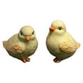 thumbnail image 1 of 2 Pcs Décorations de Poulet Simulé Adorables Artisanat Animalier Décors de Microlandscape, 1 of 8