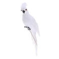 thumbnail image 6 of 3pcs Blue Artificial Parrot Bird Ornament home and garden Lawns Decor, 6 of 8