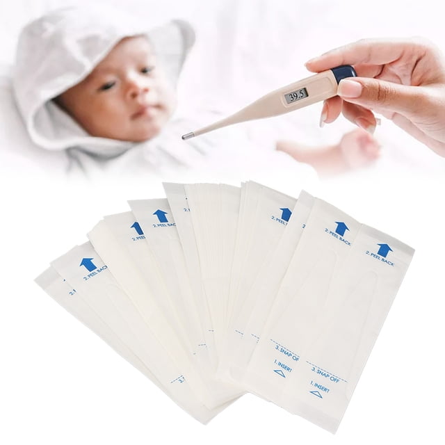 Thermometers Sleeves, Universal Covers 100pcs Disposable for Probes