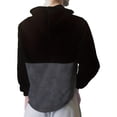 thumbnail image 3 of Men's Graphic Color Block Pullover No Hoodie Fleece Sweatshirt Long Sleeve Casual Novelty with Pockets, 3 of 4