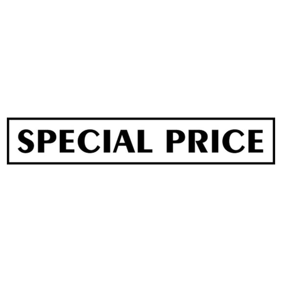 Printtoo Special Price Self Inking Rubber Stamp Pre-Inked Office Stamp- Home Office Business Stationery, Black- 42 x 9 mm