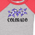 thumbnail image 4 of Inktastic Colorado Columbine Flowers Boys or Girls Baby Bodysuit, 4 of 5