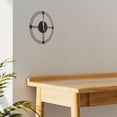 thumbnail image 1 of GOOHOCHY Metal Wall Clock Silent Non Ticking For Indoor Outdoor Use 1Set, 1 of 8