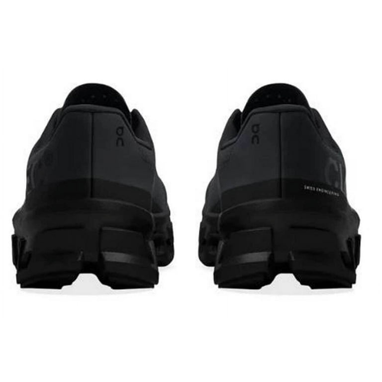 ON Men's Good Fit Cloudmonster Sneakers, All Black, US Size
