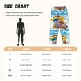 thumbnail image 4 of Lsque Rainbow Animals on Noah's Ark Print Women's Pajama Pants, Lounge Pant - Comfortable Home Wear,Elastic Waistband, Stylish Design-XX-Large, 4 of 9