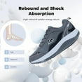 thumbnail image 3 of MAYKX Walking Shoes for Men – Arch Support Plantar Fasciitis with Orthotic Design, Breathable Non-Slip Tennis Sneakers, 3 of 6