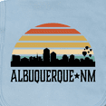 thumbnail image 3 of Inktastic Albuquerque New Mexico Skyline Baby Burp Cloth, 3 of 3