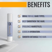 GK HAIR Global Keratin Balancing Shampoo and Conditioner Sets (10.1 Fl Oz/300ml) with Leave In Cashmere Smoothing and Styling Cream (1.69 Fl Oz/50ml) For Dry Damaged Frizzy Oily & Color Treated Hair